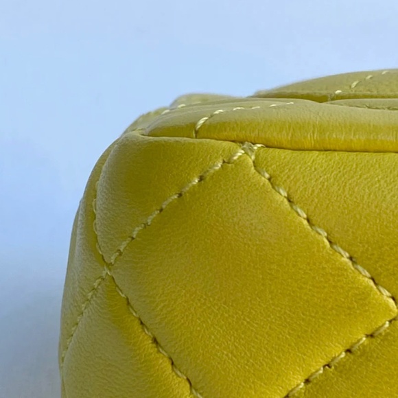 Authentic Chanel CoCo Crush Mini Bag Yellow - Picture 14 of 16
